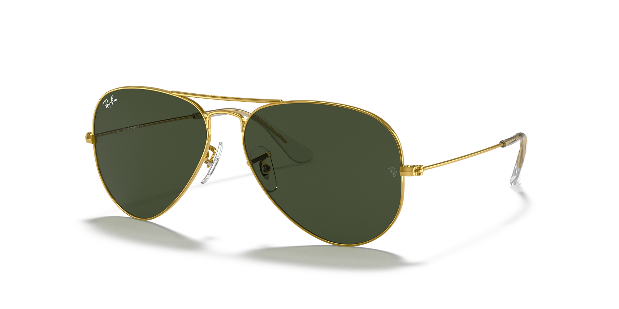 Ray-Ban RB3025 Aviator Classic Gold / Green / Classic G-15 image 1