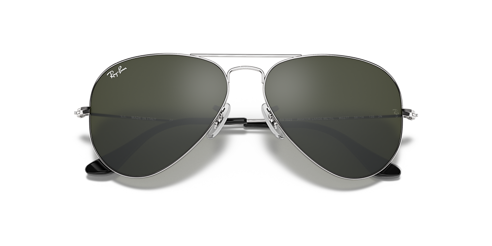 Ray-Ban RB3025 Aviator Mirror 58 Silver Mirror & Silver Sunglasses |  Sunglass Hut Australia