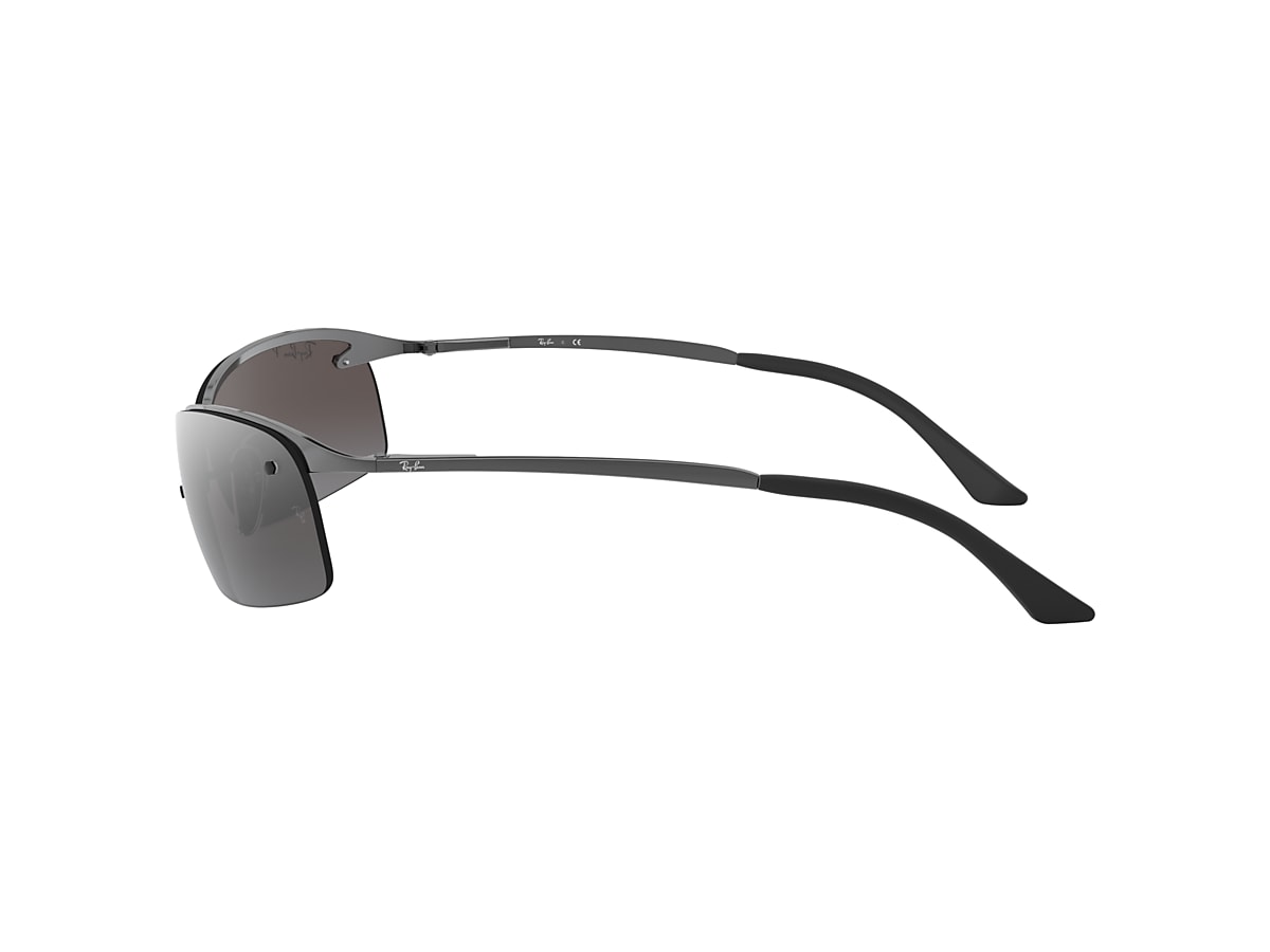 Ray-Ban RB3183 63 Grey Gradient & Gunmetal Polarized Sunglasses | Sunglass Hut USA