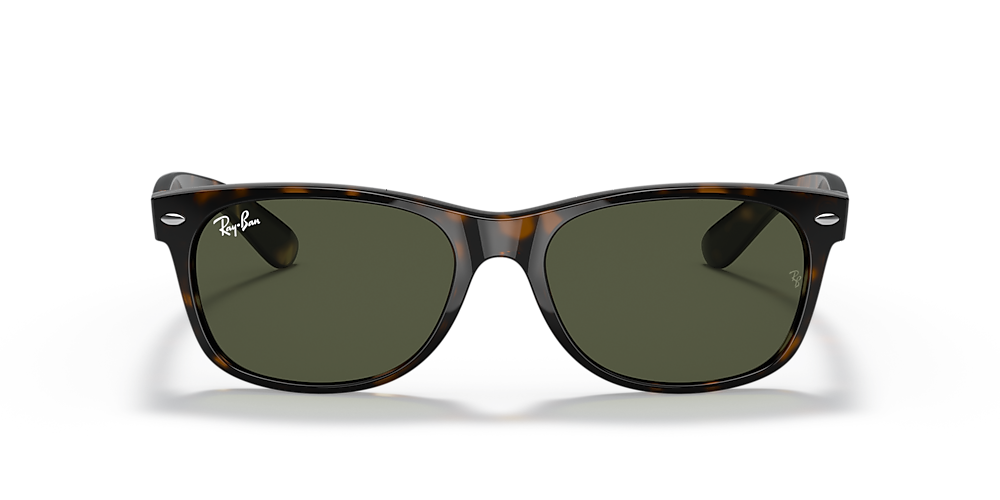 Ray-Ban RB2132 New Wayfarer Classic 55 & Tortoise Sunglasses | Hut USA