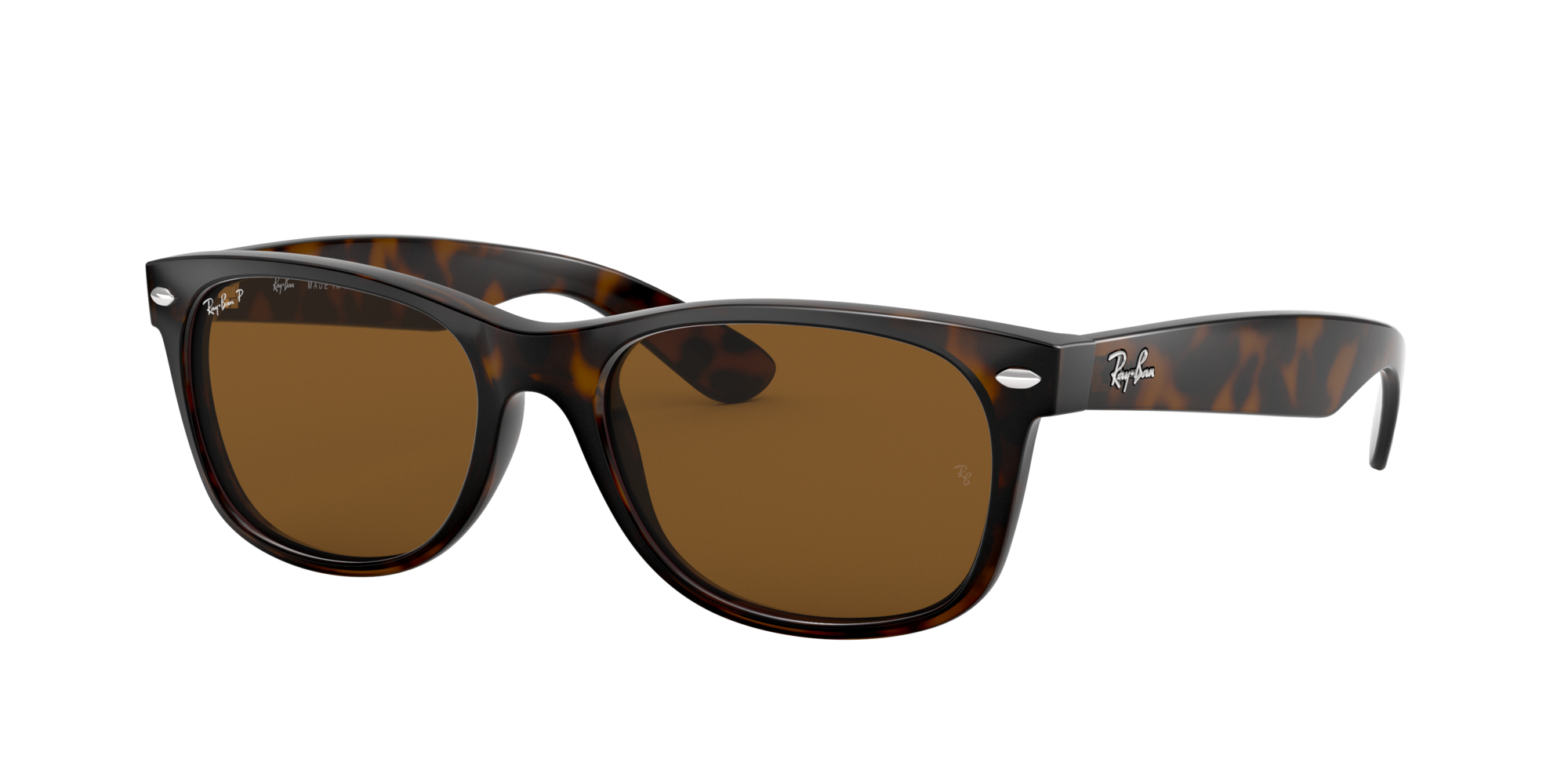 ray ban clubmaster brown polarized