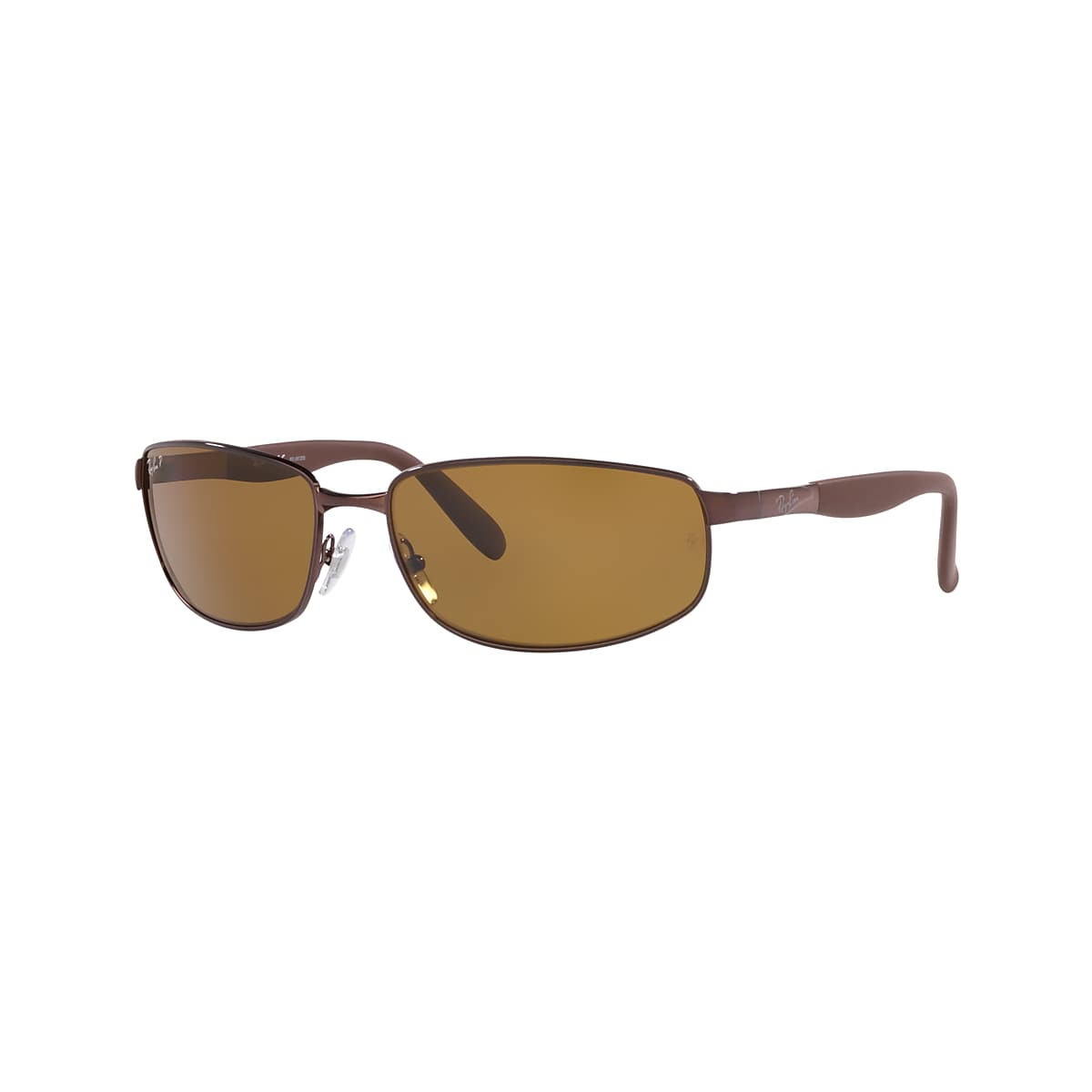 Ray-Ban RB3254 61 Brown & Brown Polarized Sunglasses