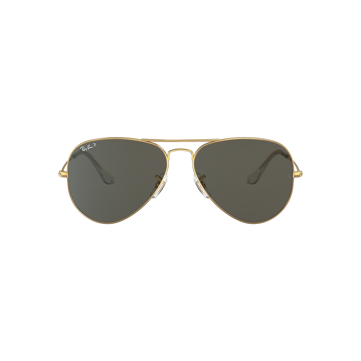 Ray-Ban RB3025 Aviator Classic 55 Green & Gold Polarized