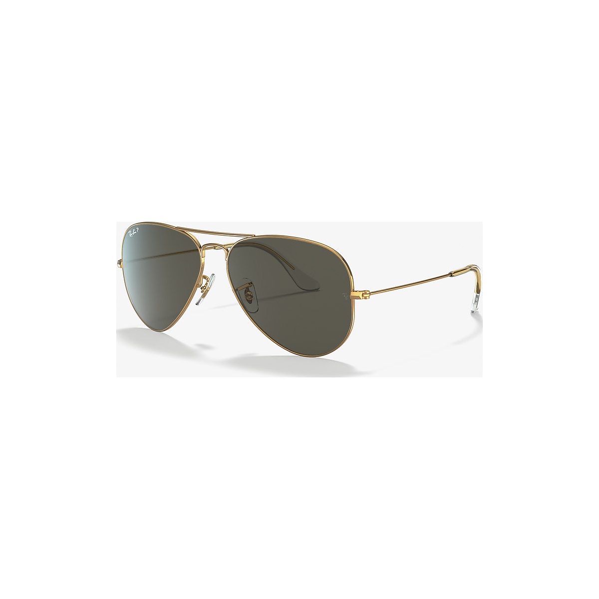 Ray-Ban RB3025 Aviator Classic 55 Green & Gold Polarized