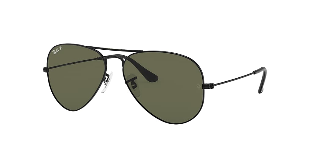 Ray Ban Rb3025 Aviator Classic 62 Polarized Green Classic G 15 Black Polarized Sunglasses Sunglass Hut Usa