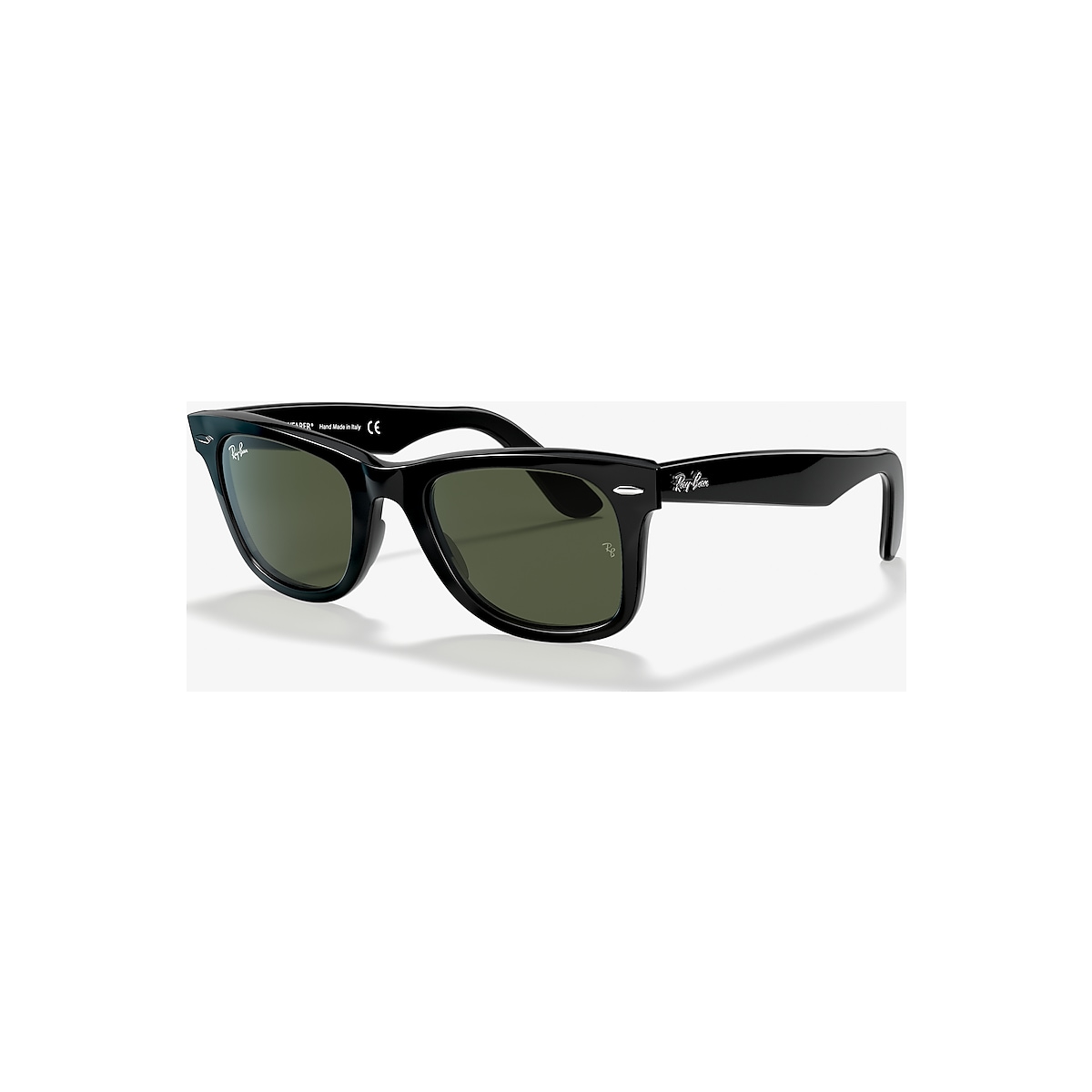 historisk Mig Begge Ray-Ban RB2140 Original Wayfarer Classic 50 Green & Black Sunglasses |  Sunglass Hut USA