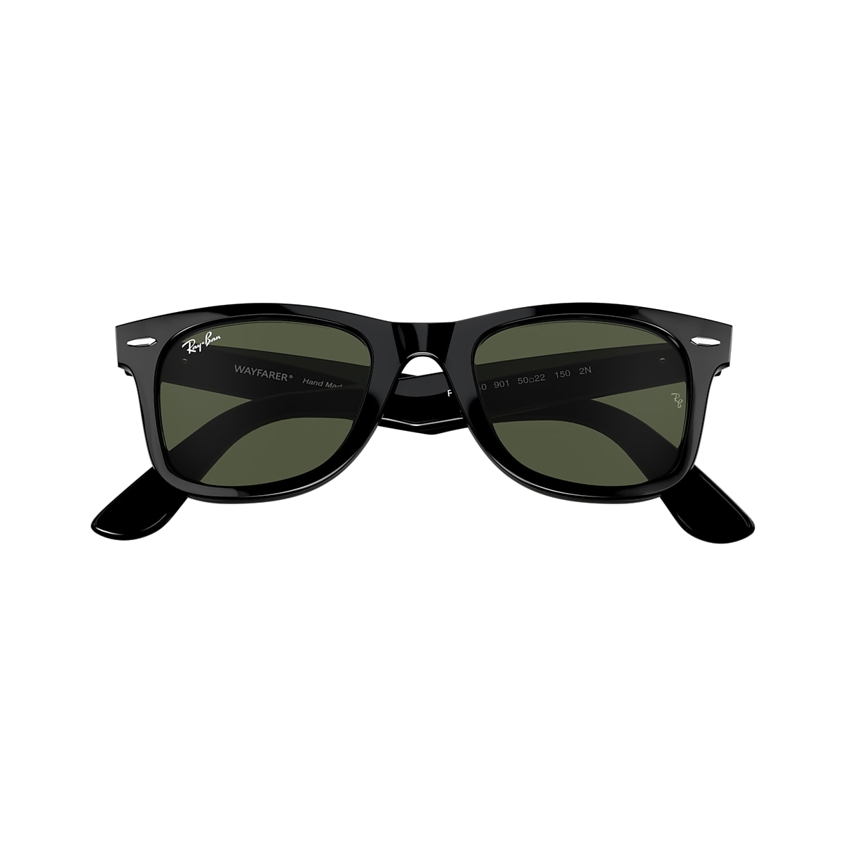 Ray-Ban RB2140 Original Wayfarer Classic 50 Green & Black Sunglasses |  Sunglass Hut USA
