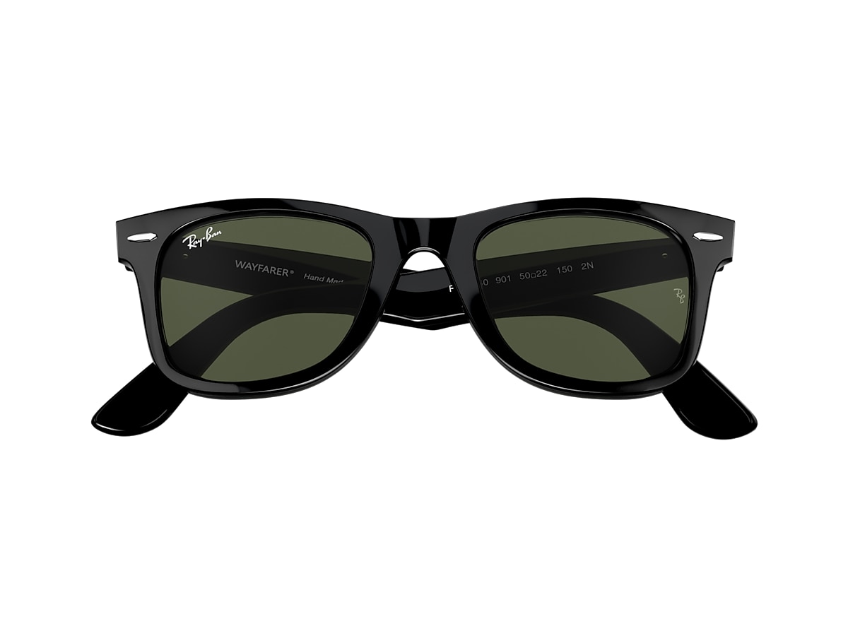 Ray-Ban RB2140 Original Wayfarer Classic 50 Green & Black Sunglasses |  Sunglass Hut USA