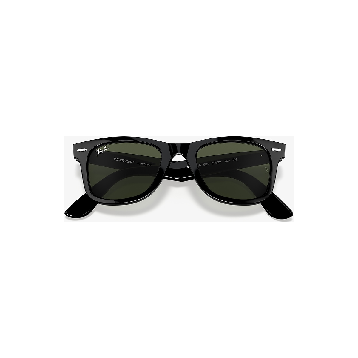 Ray-Ban RB2140 Wayfarer Classic 54 Green & Black Sunglasses | Hut USA