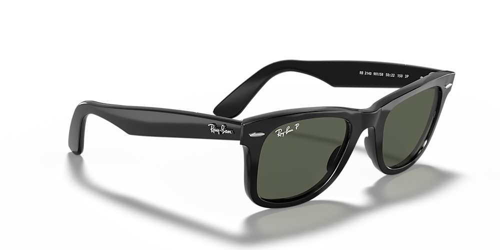 Ray Ban Rb2140 Original Wayfarer Classic 54 Green Black Polarized Sunglasses Sunglass Hut Canada