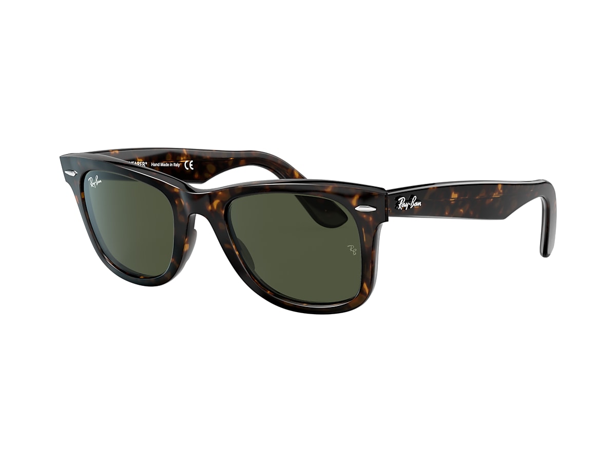 Allerede barbering Kriger Ray-Ban RB2140 Original Wayfarer Classic 50 Green & Tortoise Sunglasses |  Sunglass Hut USA