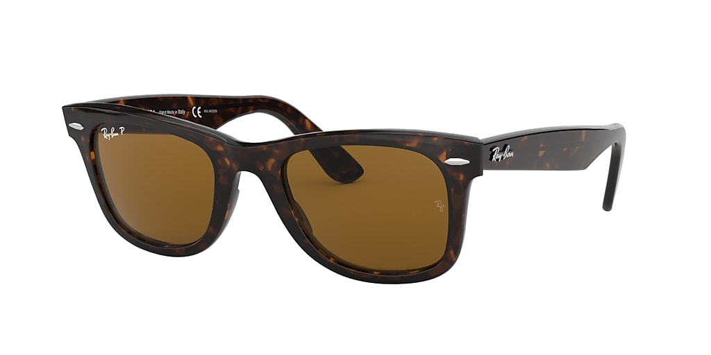 RayBan RB2140 ORIGINAL WAYFARER CLASSIC 50 Polarized Brown Classic B