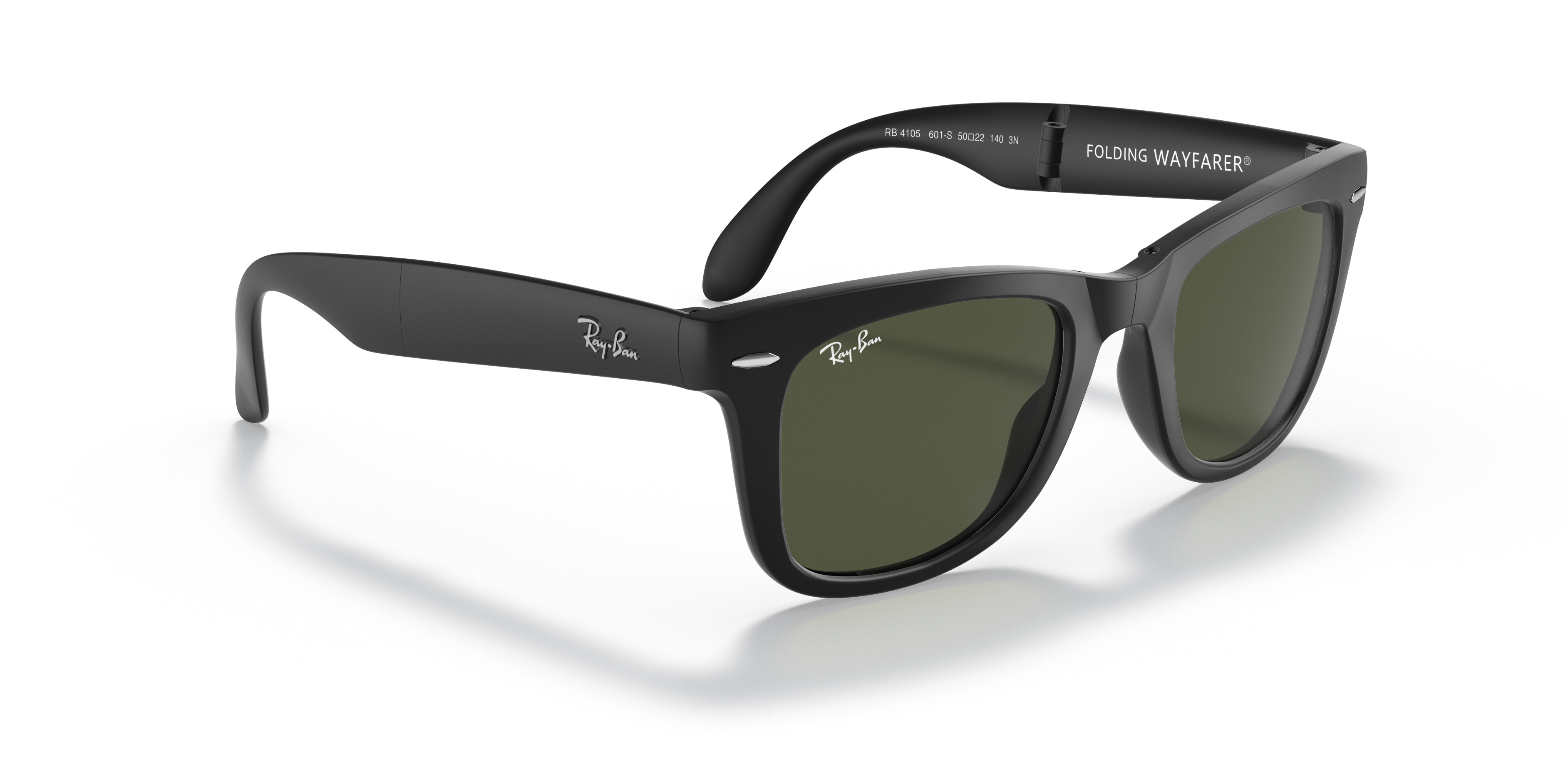 folding wayfarer prescription sunglasses