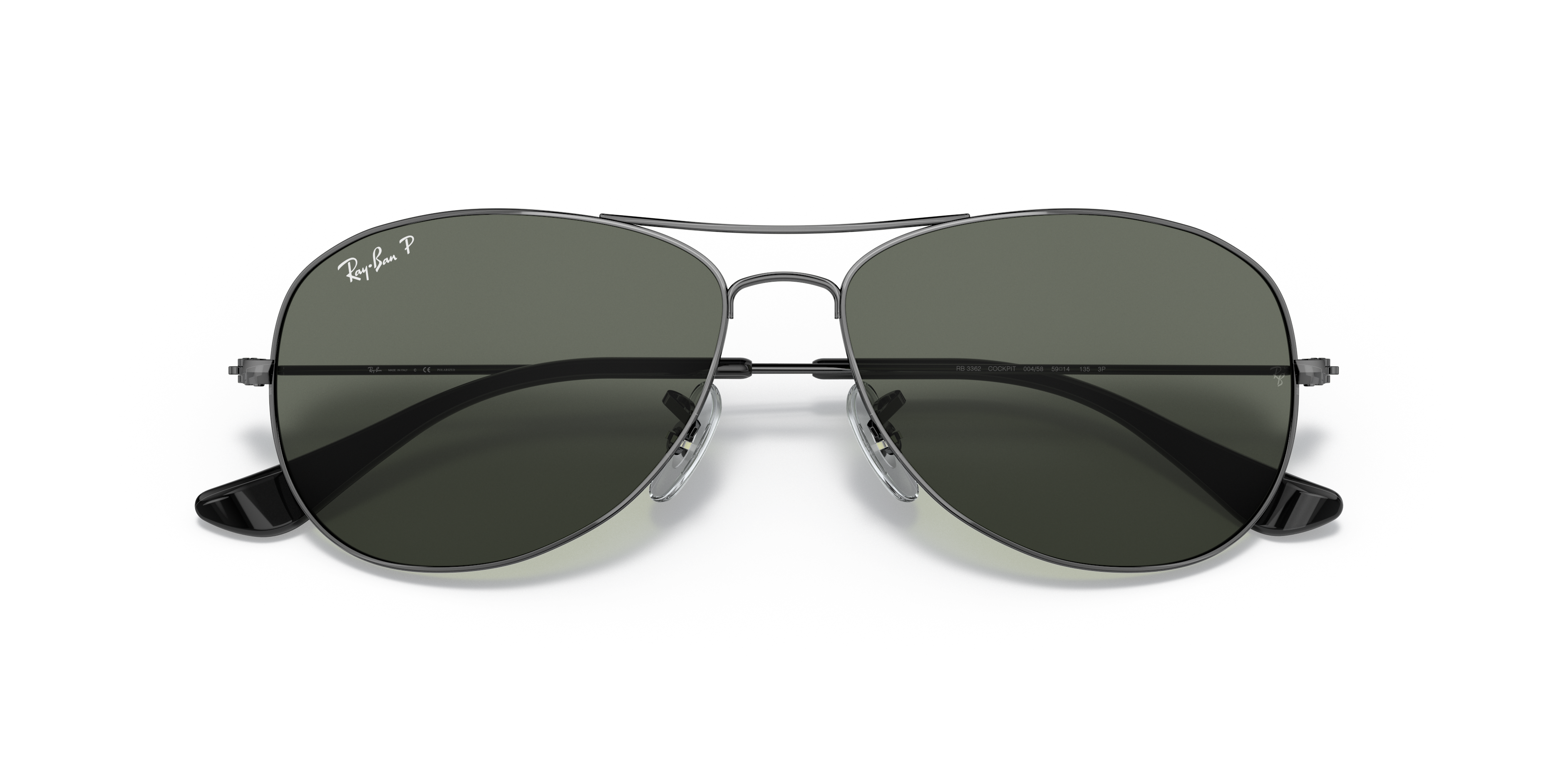 ray ban cockpit gunmetal