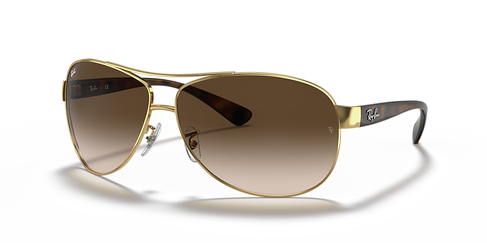 Ray-Ban RB3386 63 Brown Gradient Dark Brown & Gold Sunglasses | Sunglass  Hut United Kingdom