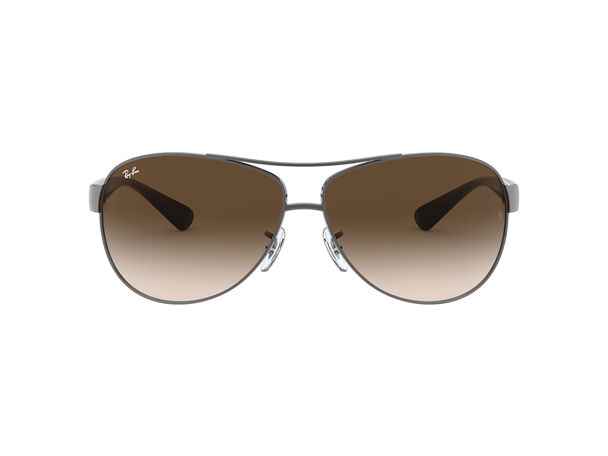 67 Brown Gradient Brown & Gunmetal Sunglasses | Sunglass Hut USA