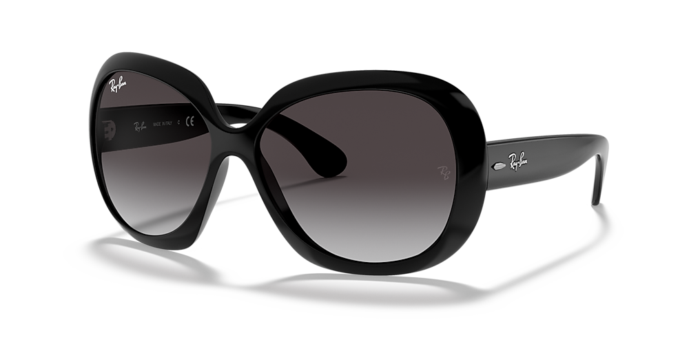 lelijk Monet Penelope Ray-Ban RB4098 Jackie Ohh II 60 Grey & Black Sunglasses | Sunglass Hut USA