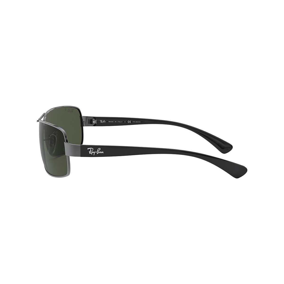 RAY-BAN RB3379 Gunmetal - Men Sunglasses, Green Lens