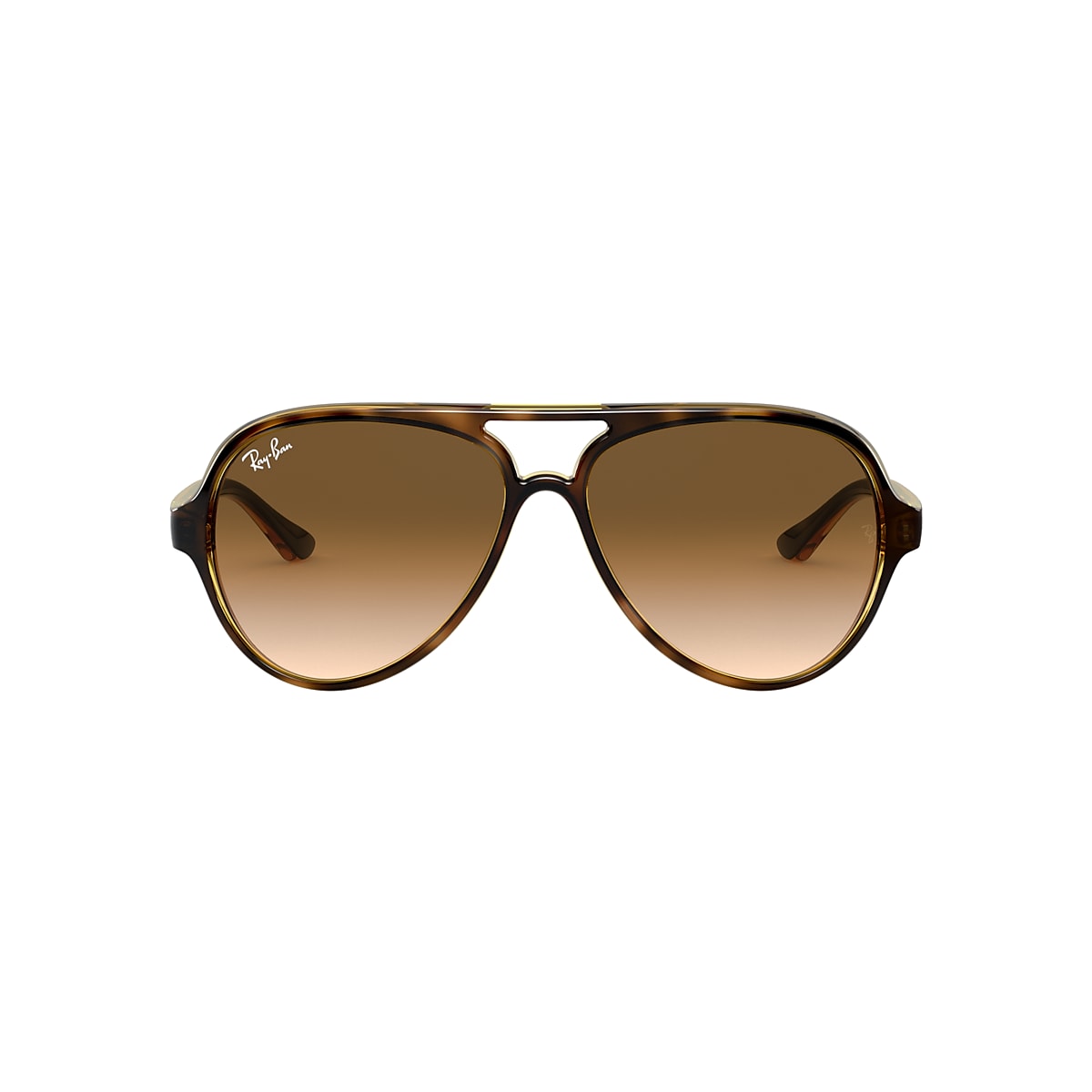 fritaget foredrag krog Ray-Ban RB4125 Cats 5000 Classic 59 Light Brown Gradient & Light Havana  Sunglasses | Sunglass Hut USA