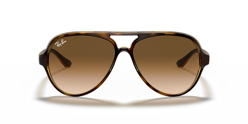 fritaget foredrag krog Ray-Ban RB4125 Cats 5000 Classic 59 Light Brown Gradient & Light Havana  Sunglasses | Sunglass Hut USA