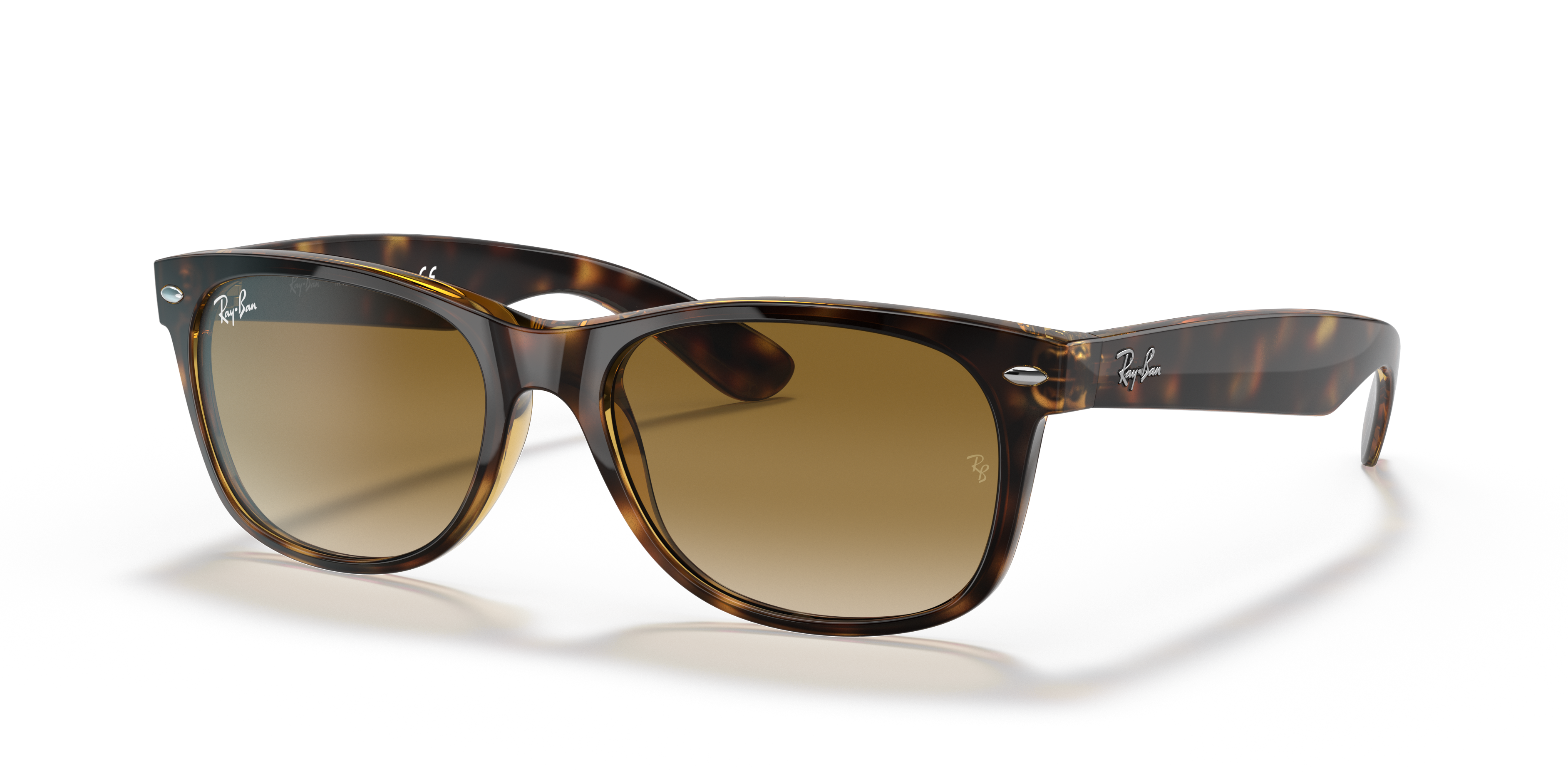 brown ray ban glasses