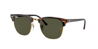 Gafas de Sol OCTAGONAL CLASSIC en Oro y Verde - RB3556N