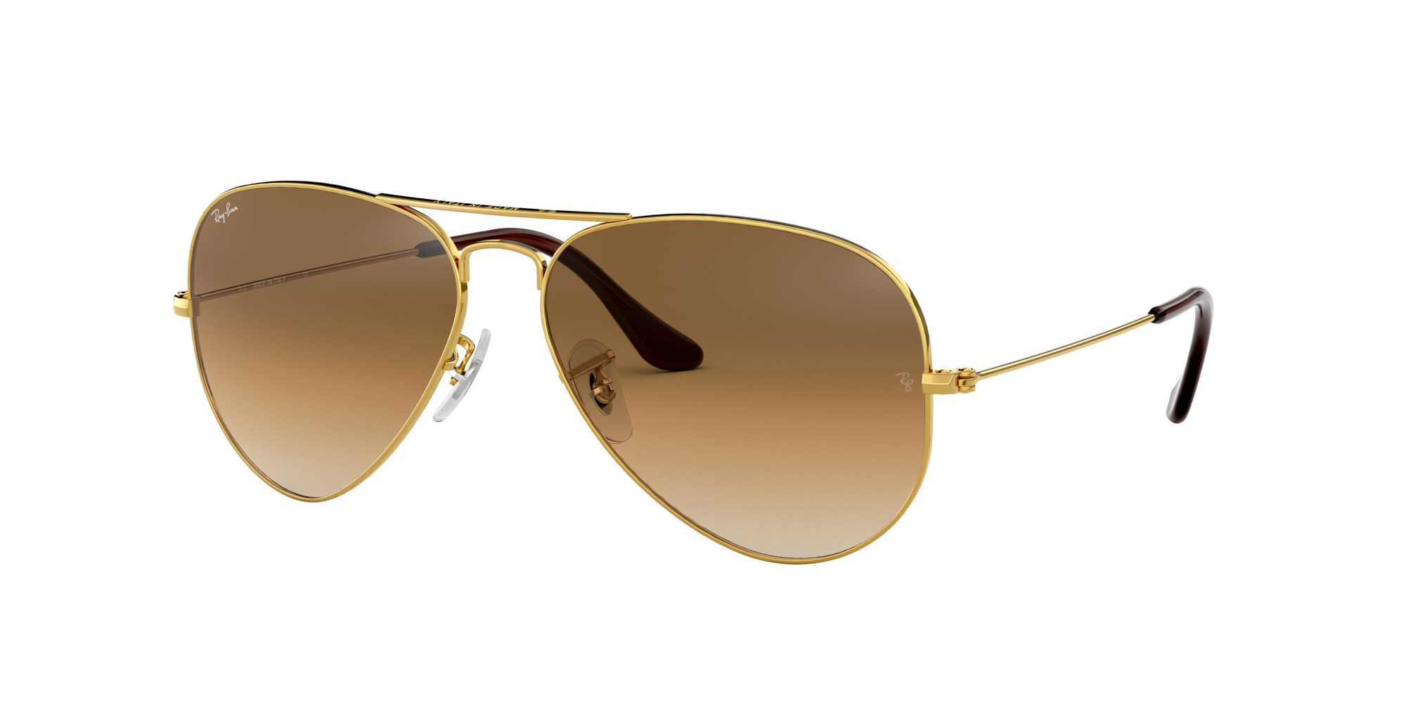 ray ban gradient brown