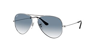 Ray ban store aviator gradient blue