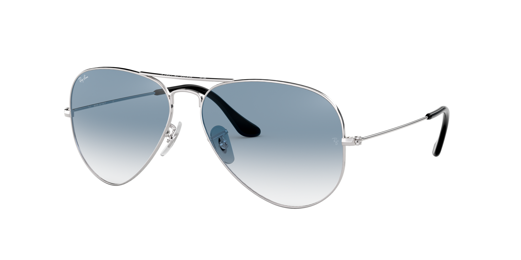 ray ban silver frames