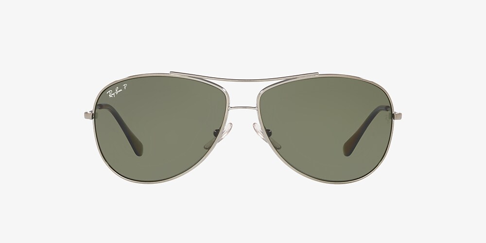 Ray-Ban RB3293 63 Green u0026 Gunmetal Polarised Sunglasses | Sunglass Hut  United Kingdom