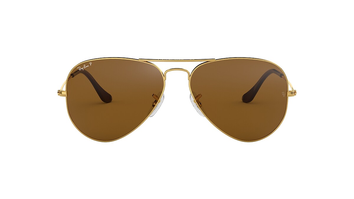 ray ban sunglasses aviator brown