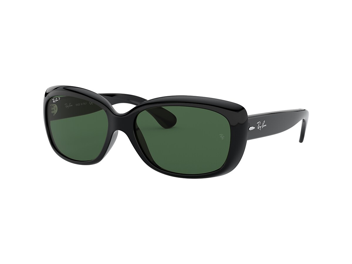◆Ray-Ban◆偏光サングラス RB4101 JACKIE OHH ケース付き Ray-Ban RB4101 Jackie Ohh M (58 - 17) with Green lenses and