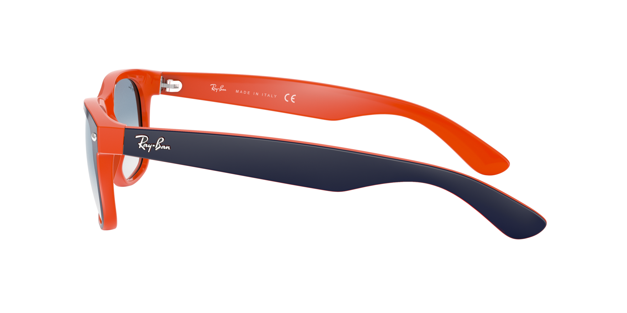 Customized Oahu Sunglasses - Translucent Orange - Oahu Sunglasses