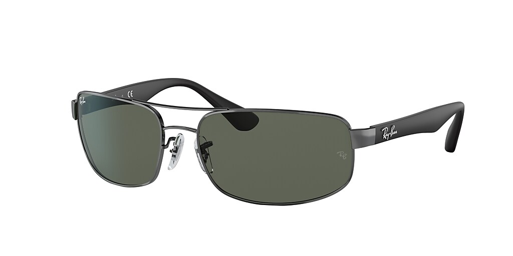 Ray Ban Rb3445 61 Green Classic G 15 Gunmetal Sunglasses Sunglass Hut Usa