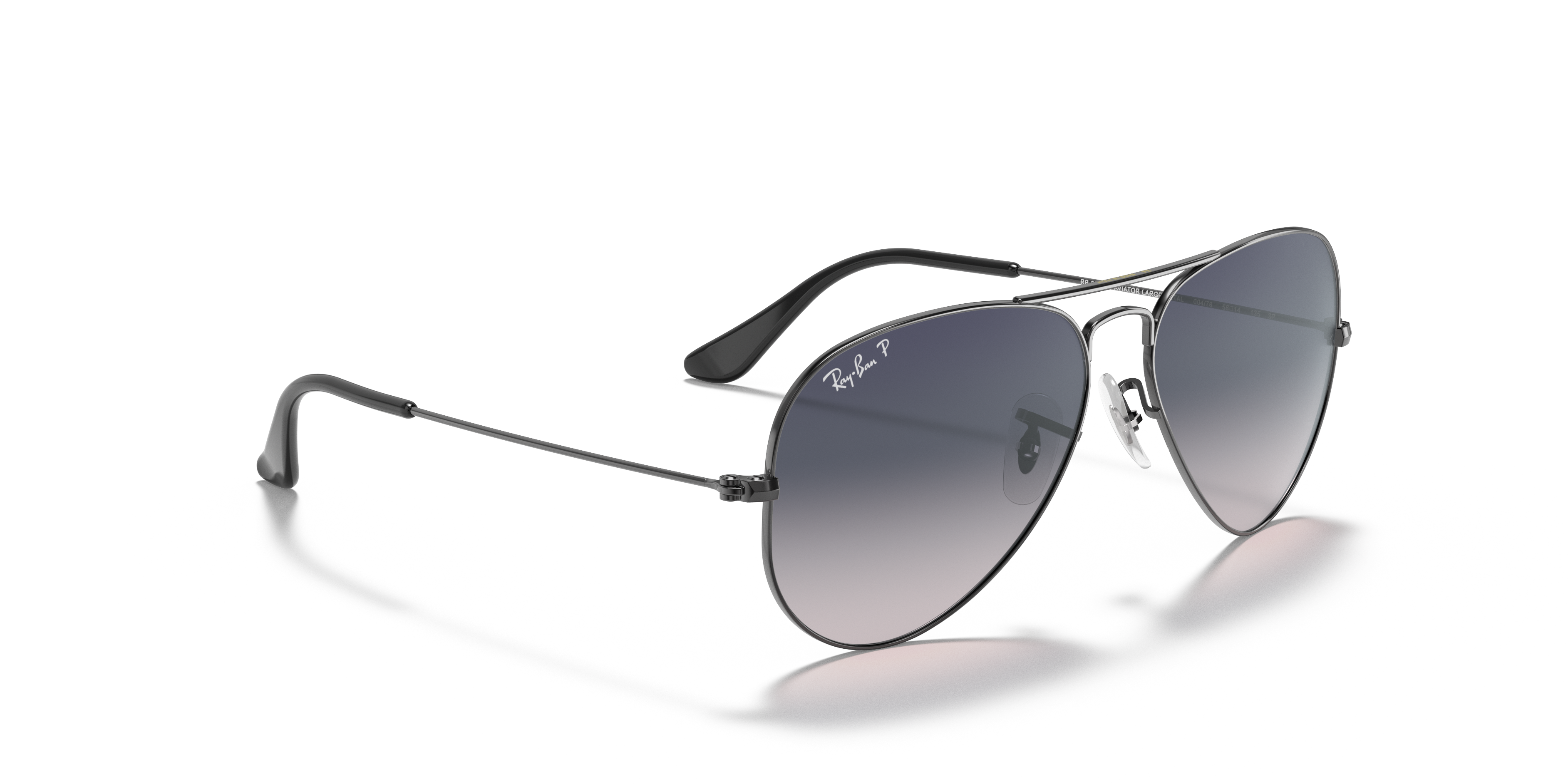 ray ban grey gradient polarized