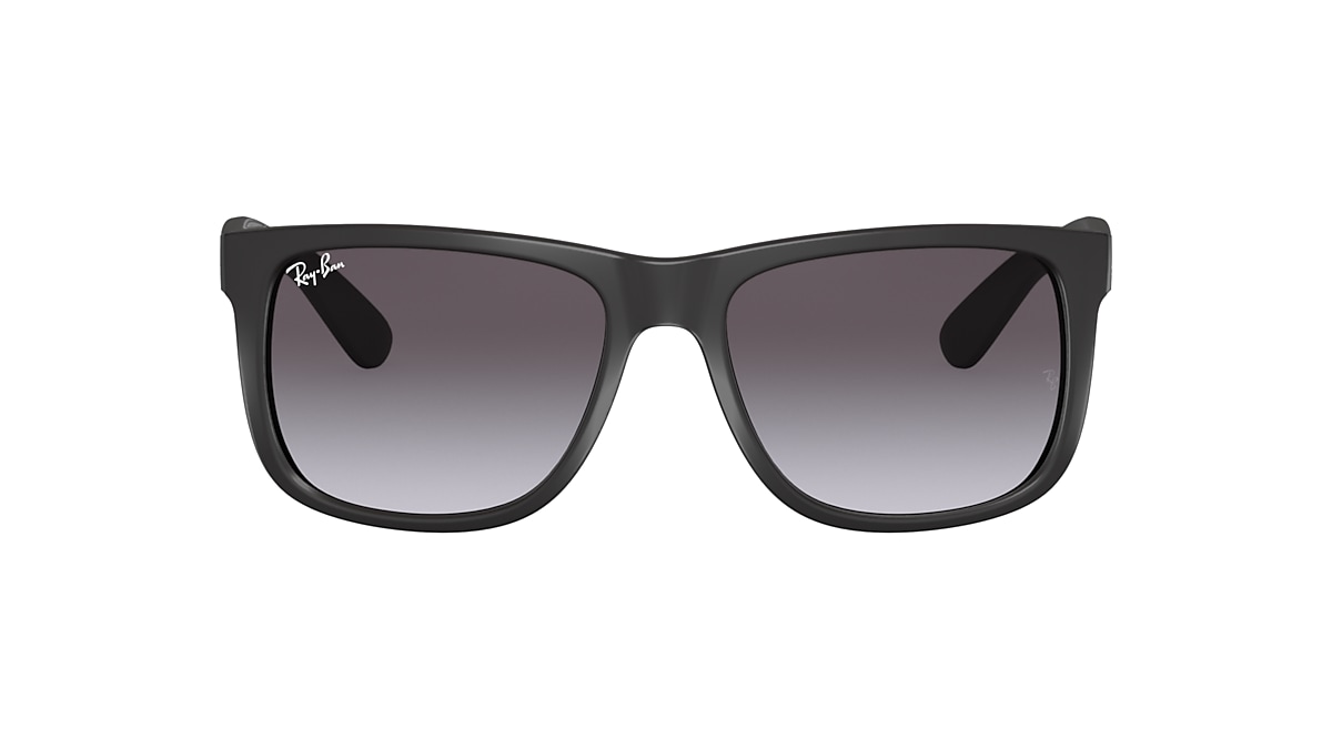 religie Natuur Benodigdheden Ray-Ban RB4165 Justin Classic 54 Grey & Black Sunglasses | Sunglass Hut USA