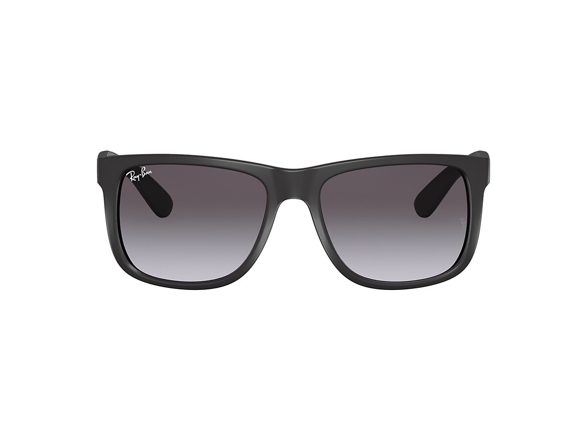 Ray-Ban RB4165 Justin Classic 54 Dark Grey & Black Sunglasses