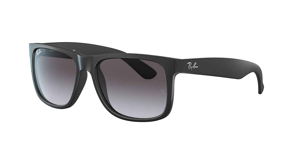 Bryde igennem indlysende krak Ray-Ban RB4165 Justin Classic 54 Dark Grey & Black Sunglasses | Sunglass  Hut USA
