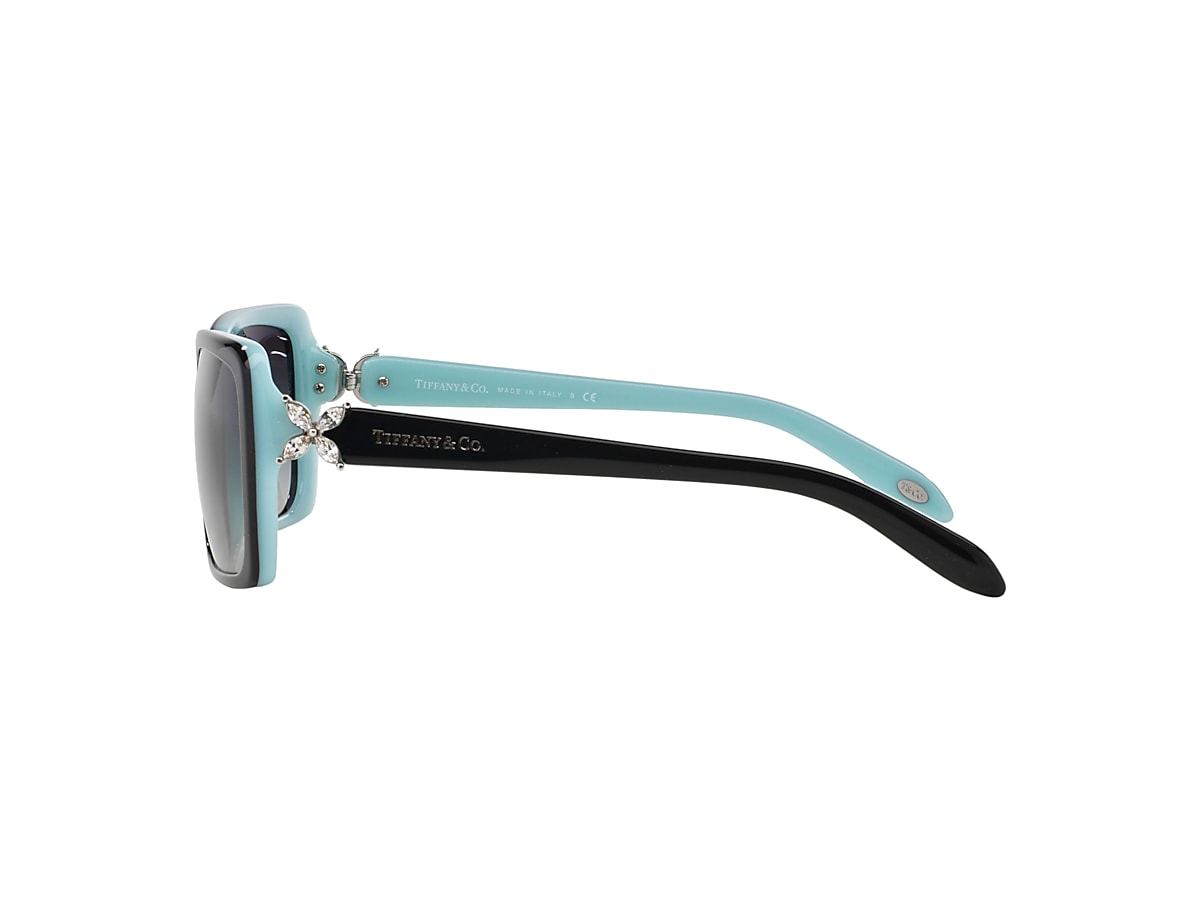 Tiffany & Co. TF4047B 55 Grey Gradient & Black On Tiffany Blue 