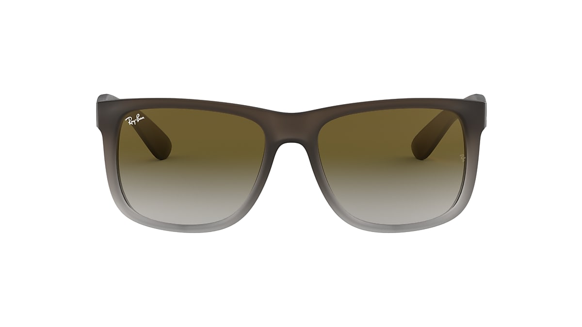 verdrietig Verlichting bouwer Ray-Ban RB4165 JUSTIN CLASSIC 55 Green Gradient & Brown Sunglasses |  Sunglass Hut Australia