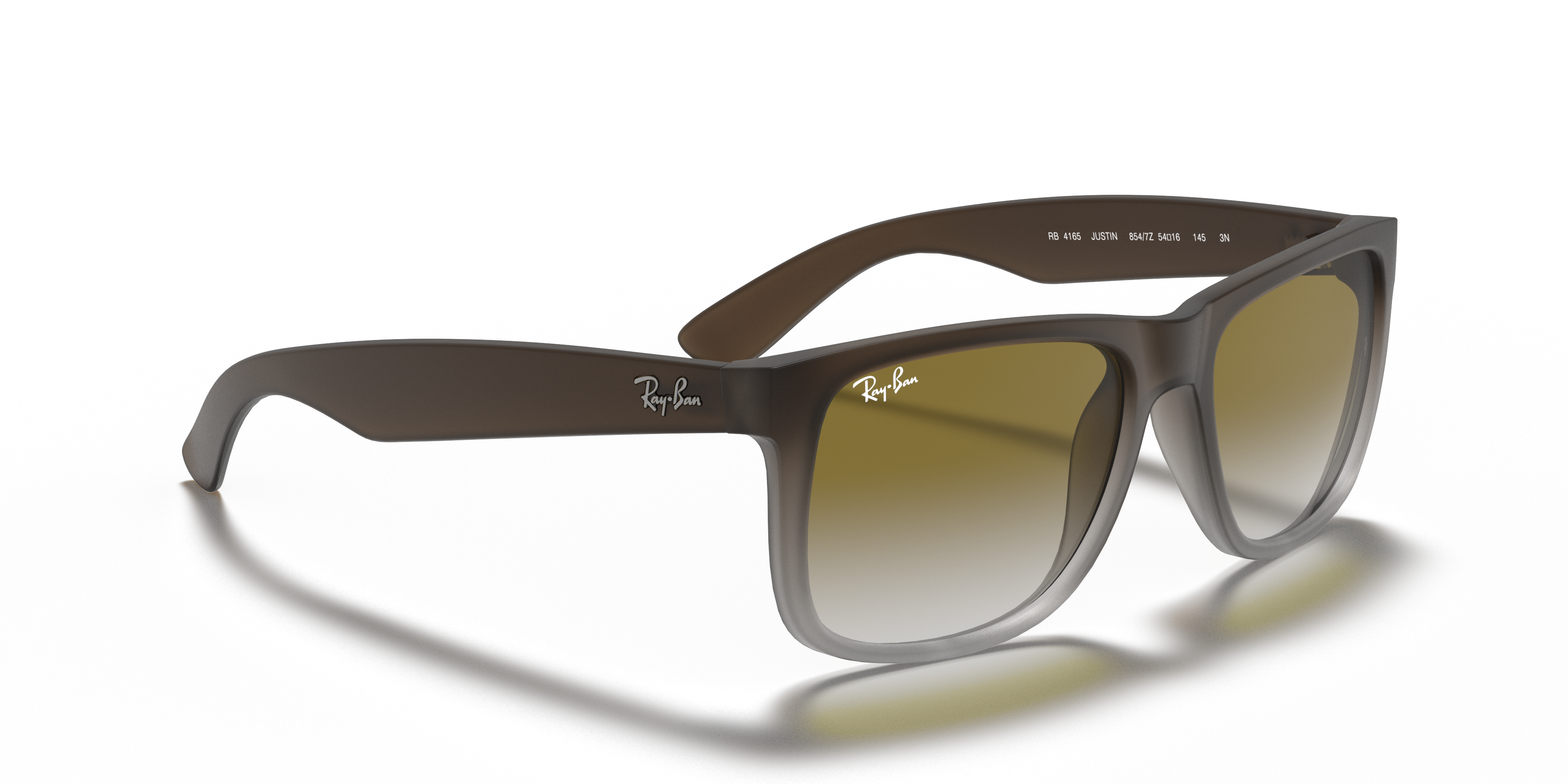 ray ban justin brown gradient