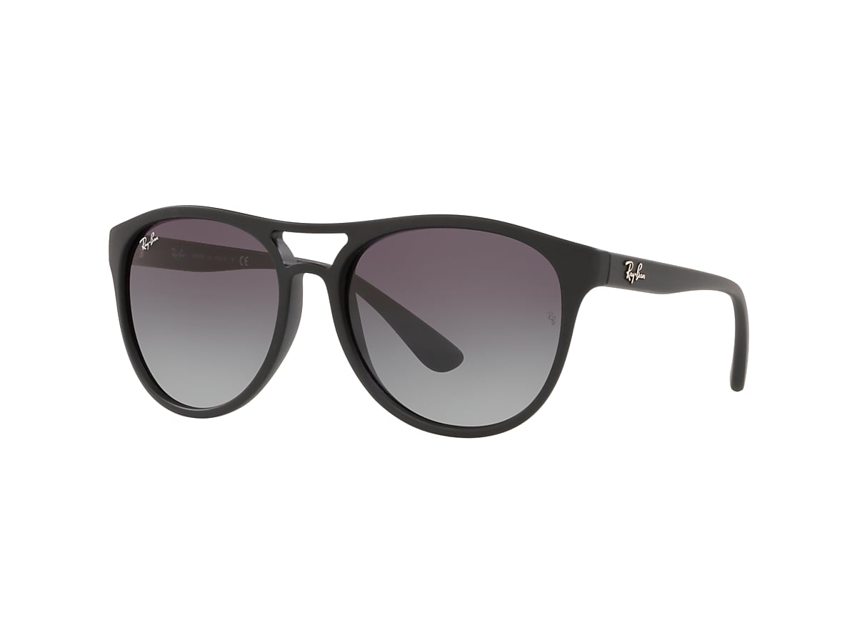 Ray-Ban RB4170 Brad 58 Light Grey Gradient Dark Grey & Black Sunglasses |  Sunglass Hut Canada