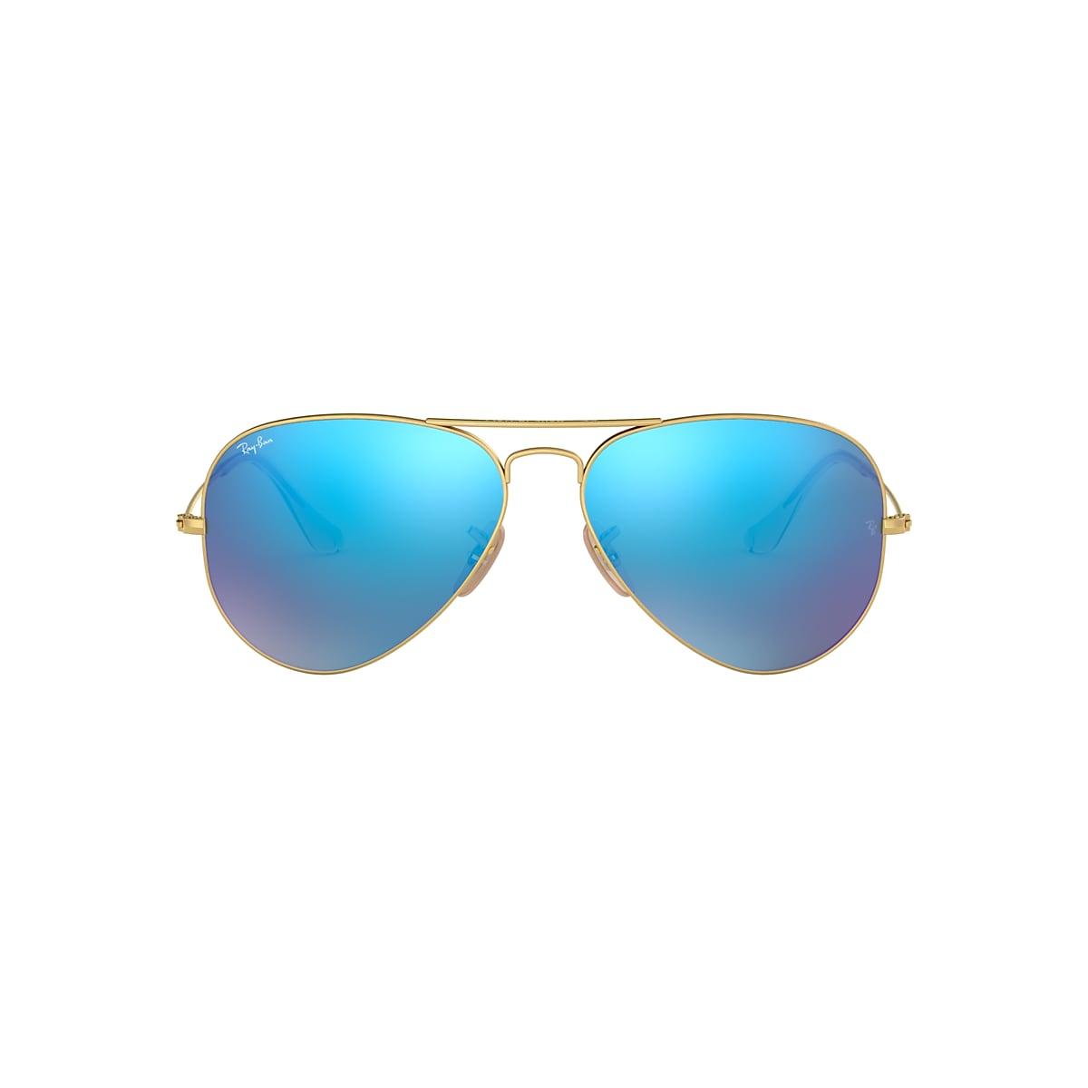 Ray-Ban RB3025 Aviator Flash Lenses 58 Blue Flash & Gold Sunglasses |  Sunglass Hut Australia