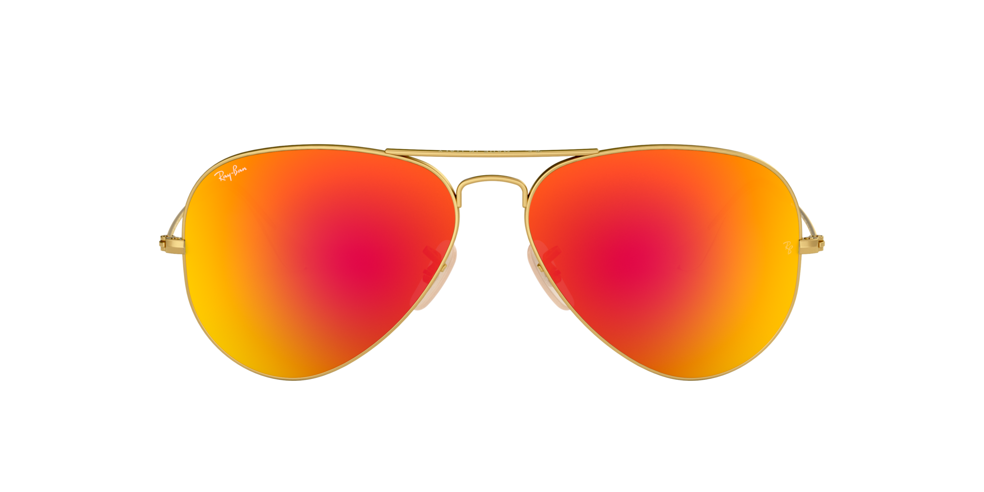 ray ban aviator orange