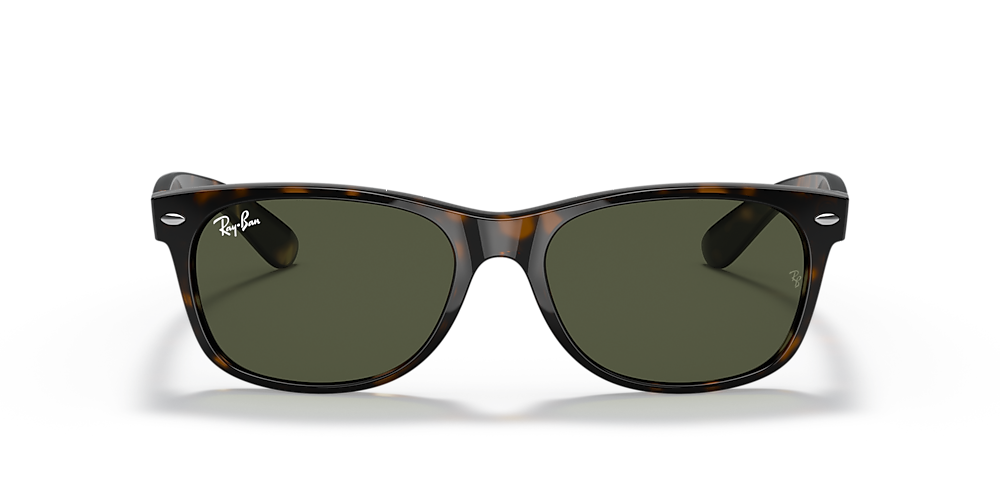 Ray-Ban RB2132F New Wayfarer Classic 55 Green Classic G-15