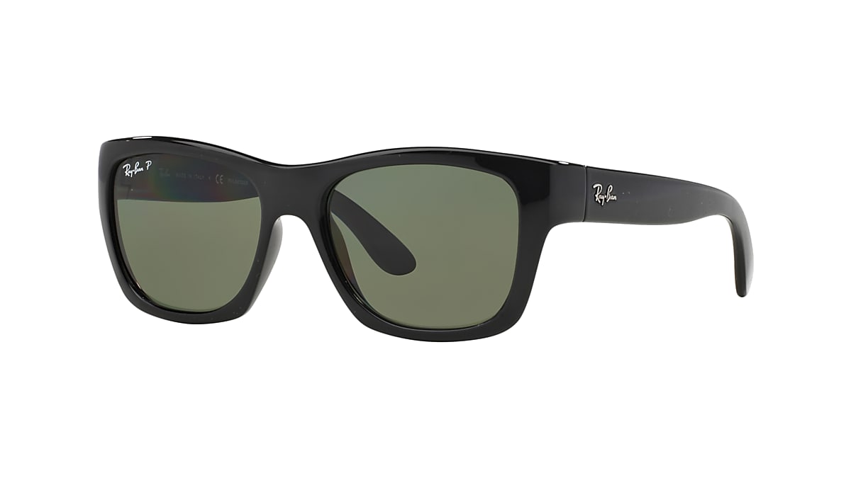 Ray-Ban RB4194 53 Dark Green & Black Polarized Sunglasses | Sunglass Hut USA