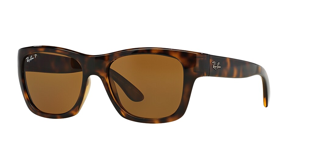 Ray-Ban RB4194 53 Brown & Light Havana Polarized Sunglasses | Sunglass ...