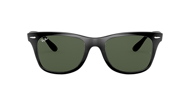 elev boks regering Ray-Ban RB4195 Wayfarer Liteforce 52 Green & Black Polarized Sunglasses |  Sunglass Hut USA