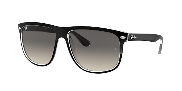 Ray-Ban Boyfriend Dark & Black Polarized Sunglasses | Sunglass Hut