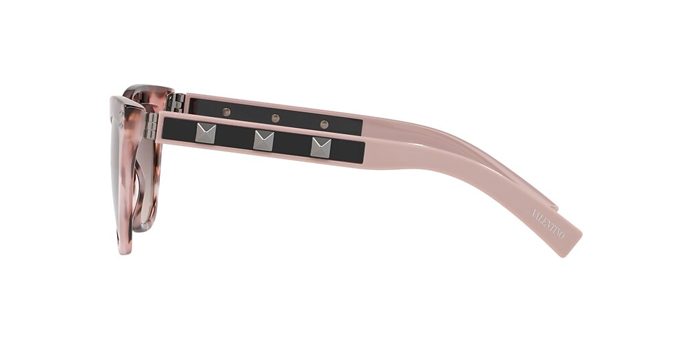 即発送可能 ヴァレンティノ レディース サングラス アイウェア アクセサリー Sunglasses Va4049 54 Havana Pink Gradient Brown 海外輸入 Bialecieplo Pl